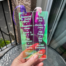 Load image into Gallery viewer, Spicy & Sweet Iridescent Bookmarks✨ MTO