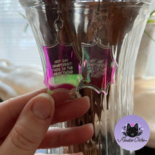 Load image into Gallery viewer, HOT GAY VAMPIRES Earring Edition~ 🧛♂️