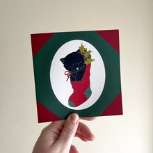 Load image into Gallery viewer, Vintage Kitten Holiday Card
