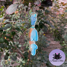 Load image into Gallery viewer, Iridescent Etched FAT Earrings