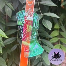 Load image into Gallery viewer, Iridescent Monster Fucker Keychain
