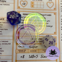 Load image into Gallery viewer, D&D or TTRPG Inspiration Tokens