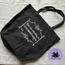 Load image into Gallery viewer, All Vampires are Gay & No Such Thing XXL Double Sided Tote Bag