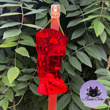 Load image into Gallery viewer, Red Mirrored Monster Fucker Wall Hanging