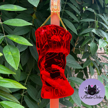 Load image into Gallery viewer, Red Mirrored Monster Fucker Wall Hanging