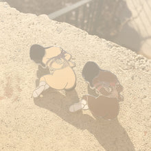 Load image into Gallery viewer, You've Got me Tied in Knots~ Shibari Hard Enamel Pin