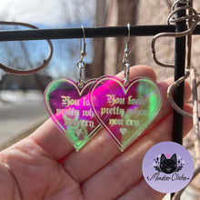 Load image into Gallery viewer, You Look Pretty When You Cry Earrings