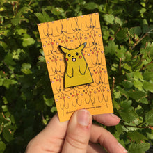 Load image into Gallery viewer, Cursed Pikachu Hard Enamel Pin
