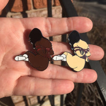 Load image into Gallery viewer, You've Got me Tied in Knots~ Shibari Hard Enamel Pin