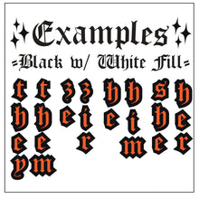 Load image into Gallery viewer, CUSTOM SPOOPY SEASON Pronoun Earrings (MTO)