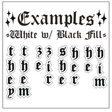 Load image into Gallery viewer, CUSTOM SPOOPY SEASON Pronoun Earrings (MTO)