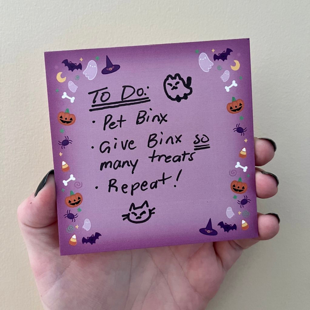 Spooky Season Notepad
