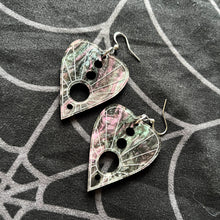 Load image into Gallery viewer, Swamp Witch Planchette Earrings
