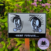 Load image into Gallery viewer, B GRADE Black and White Anime Forever Screen Shot Embroidered Patch
