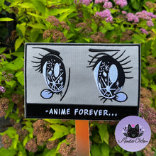 Load image into Gallery viewer, B GRADE Black and White Anime Forever Screen Shot Embroidered Patch
