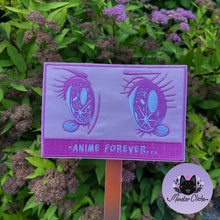 Load image into Gallery viewer, B GRADE Pink Anime Forever Screen Shot Embroidered Patch
