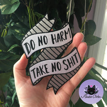 Load image into Gallery viewer, &quot;Do No Harm&quot; Embroidered Iron On Patch
