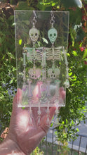 Load and play video in Gallery viewer, Iridescent Dancing Skeleton (MTO)
