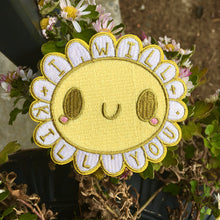 Load image into Gallery viewer, &quot;I Will Kill You&quot; Daisy Embroidered Patch
