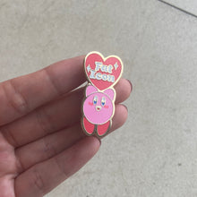 Load image into Gallery viewer, Kirby is a ✨ Fat Icon✨  Hard Enamel Pin

