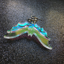 Load image into Gallery viewer, Iridescent Bat Earrings (MTO)
