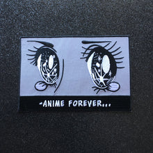 Load image into Gallery viewer, Black and White Anime Forever Screen Shot Embroidered Patch
