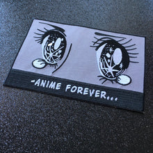 Load image into Gallery viewer, Black and White Anime Forever Screen Shot Embroidered Patch
