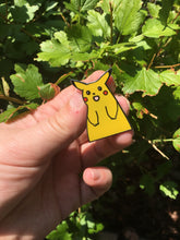 Load image into Gallery viewer, Cursed Pikachu Hard Enamel Pin
