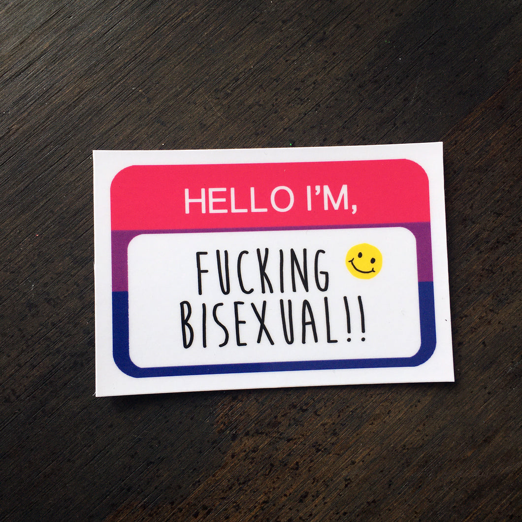 Hello I'm F*cking Bisexual Magnet