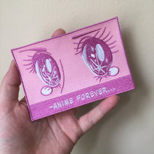 Load image into Gallery viewer, Pink Anime Forever Screen Shot Embroidered Patch
